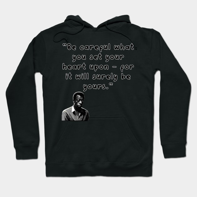 James Baldwin Hoodie by Moulezitouna